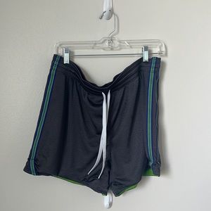 Gray Retro Nike Basketball Shorts